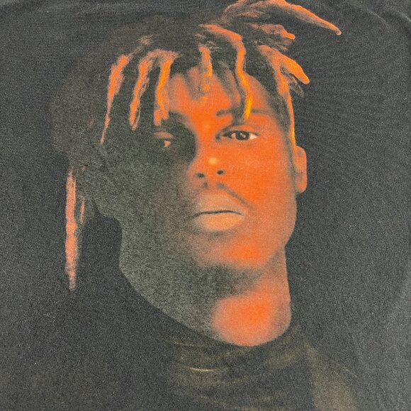 999 Club Juice World Photo Rap Shirt Large Black Legends Never Die Album Tee - Picture 2 of 11